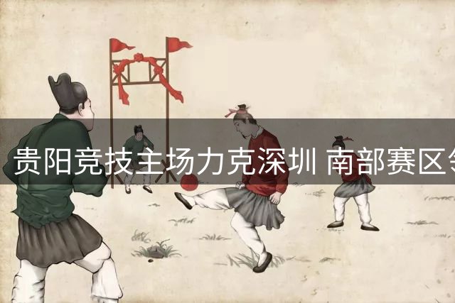 贵阳竞技主场力克深圳 南部赛区领跑优势稳固